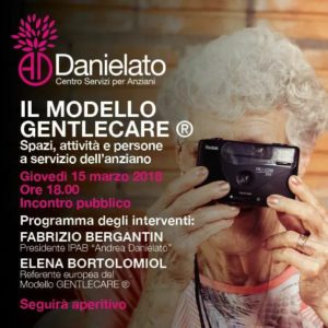 Gentlecare all'IPAB "Andrea Danielato" di Cavarzere